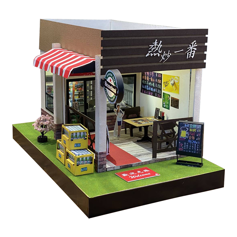 【紙紮用品】熱炒店